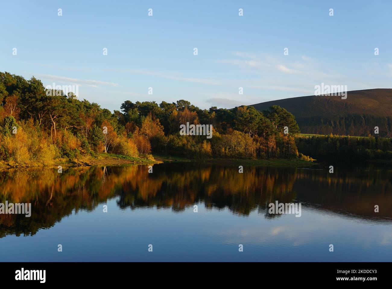 Harlaw réservoir collines de Pentland Lothian Écosse Banque D'Images