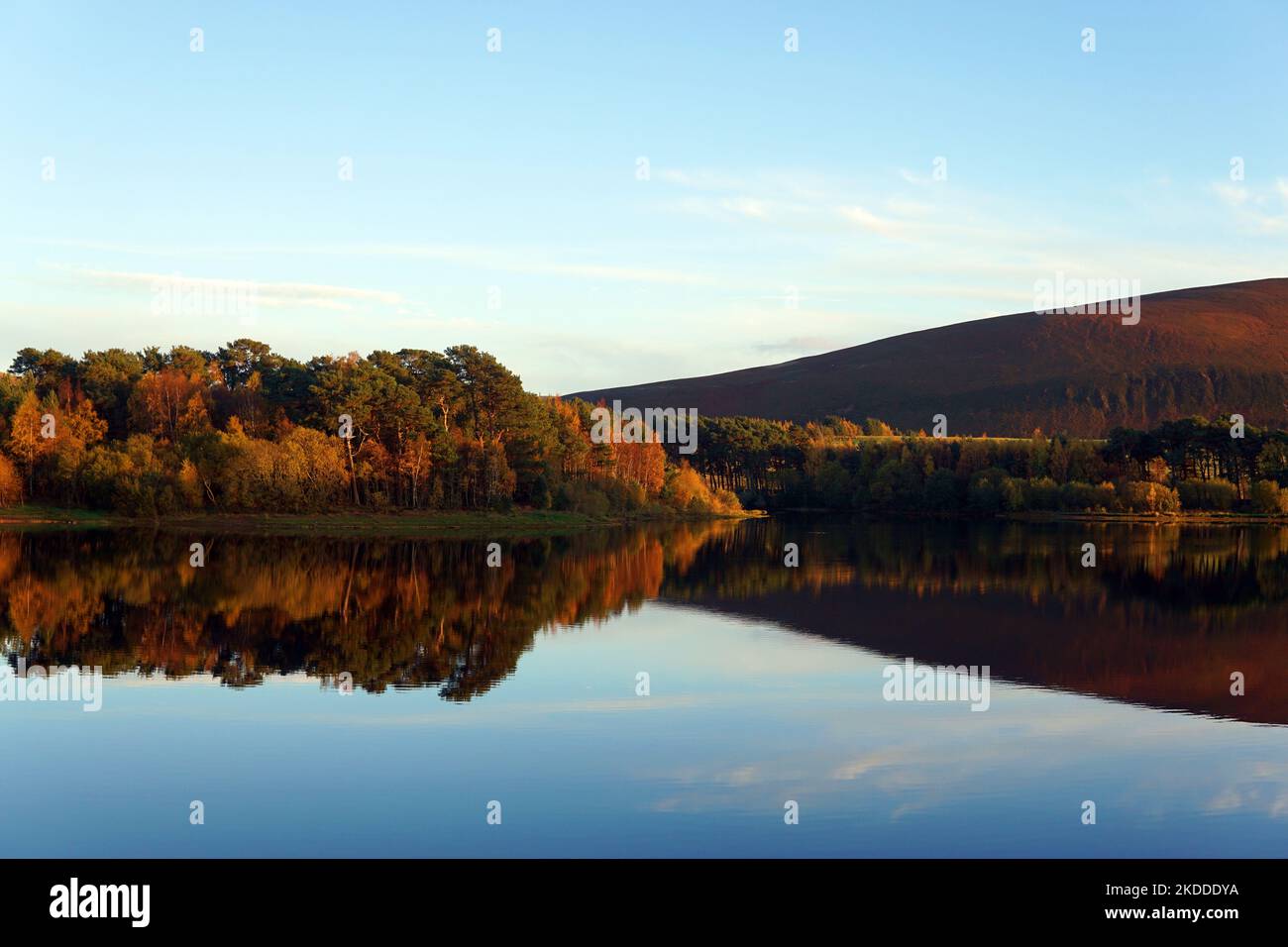 Harlaw réservoir collines de Pentland Lothian Écosse Banque D'Images