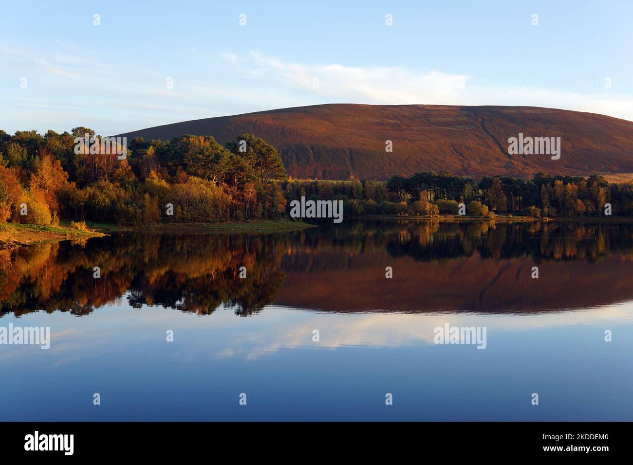 Harlaw réservoir collines de Pentland Lothian Écosse Banque D'Images