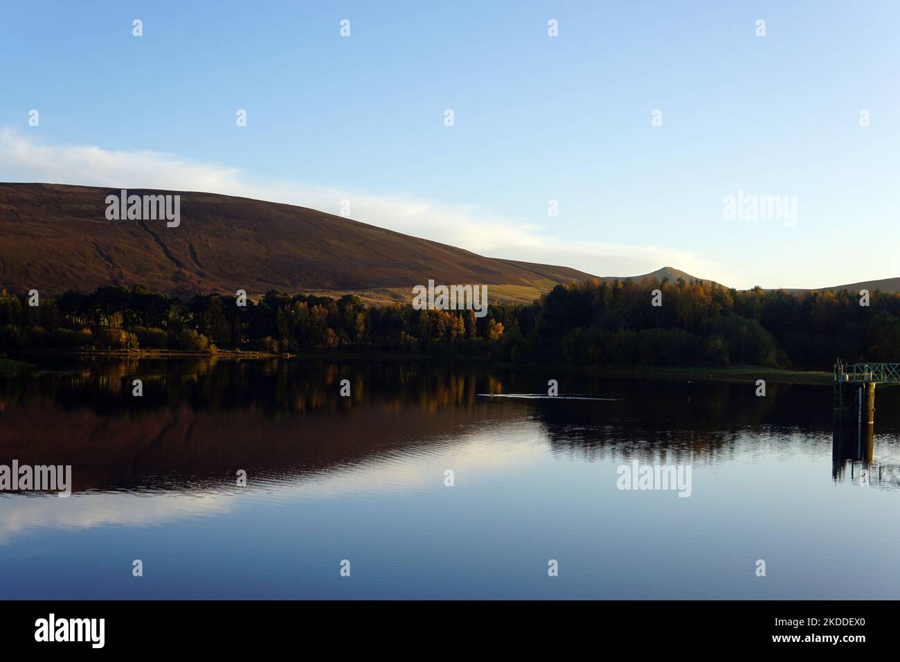 Harlaw réservoir collines de Pentland Lothian Écosse Banque D'Images