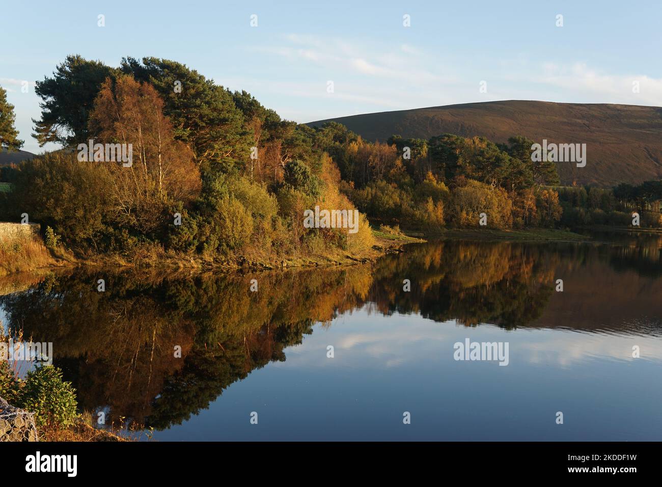 Harlaw réservoir collines de Pentland Lothian Écosse Banque D'Images