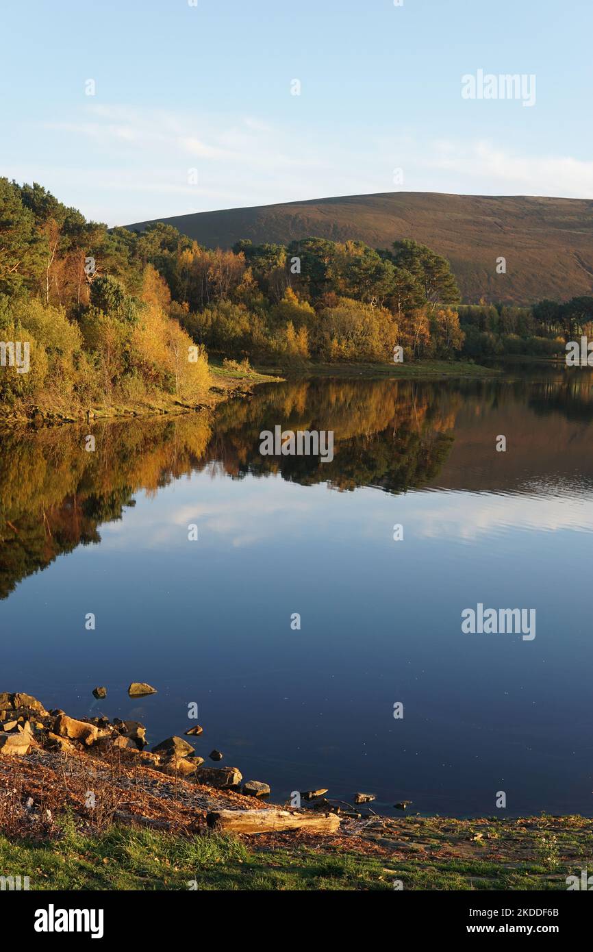 Harlaw réservoir collines de Pentland Lothian Écosse Banque D'Images