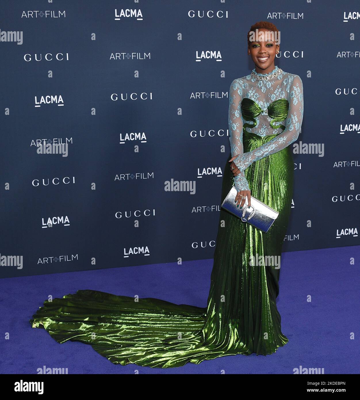 Thuso Mbedu arrive au Gala Art + film 2022 de LACMA à Los Angeles, CA sur 5 novembre 2022. © OConnor / AFF-USA.com Banque D'Images