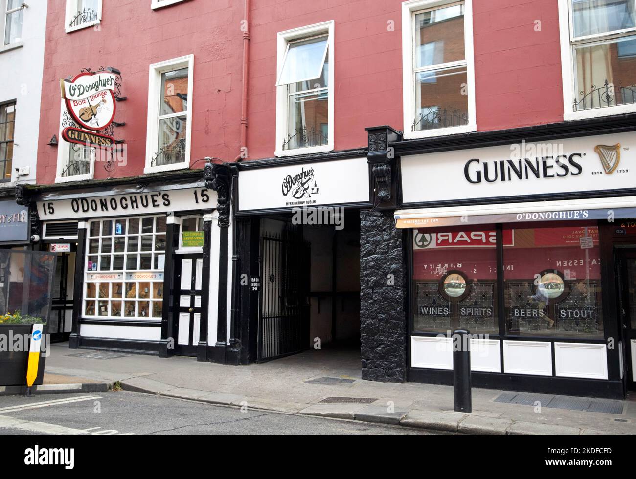 odonoghues bar merrion row dublin république d'irlande Banque D'Images