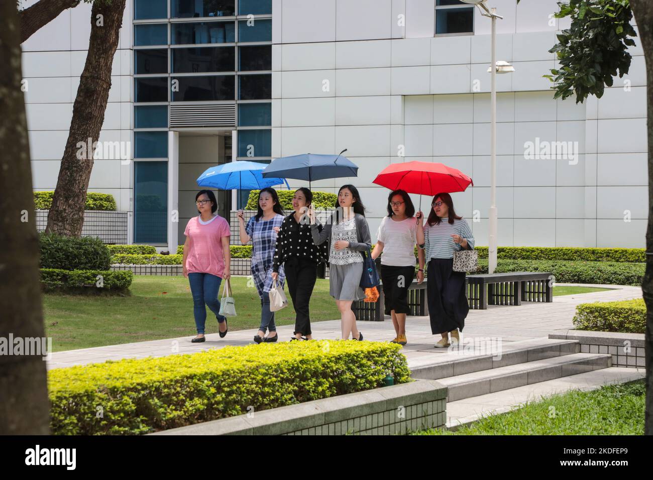 TAIWEI CAPITALE DE TAIWAN Banque D'Images