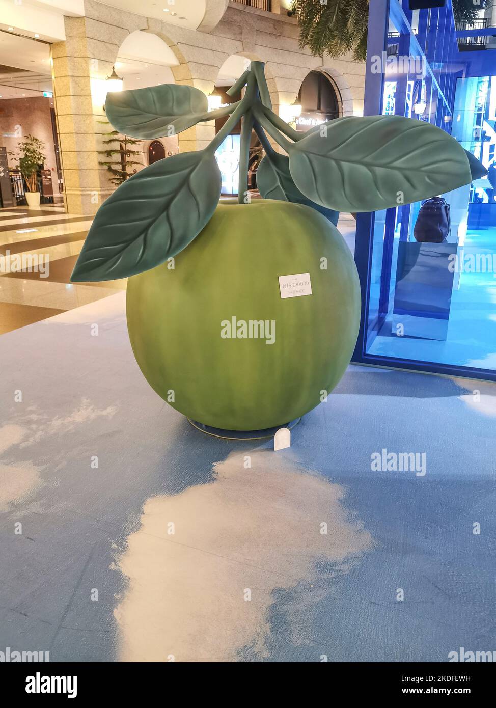 TAIWEI CAPITALE DE TAIWAN Banque D'Images