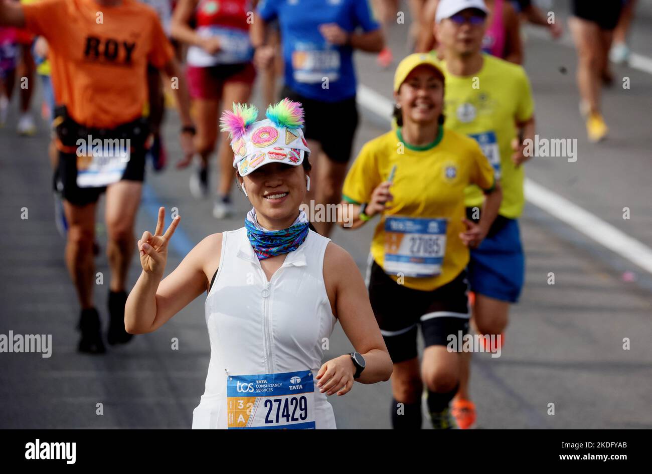 Athlétisme Marathon de New York 2022 du TCS New York, ÉtatsUnis