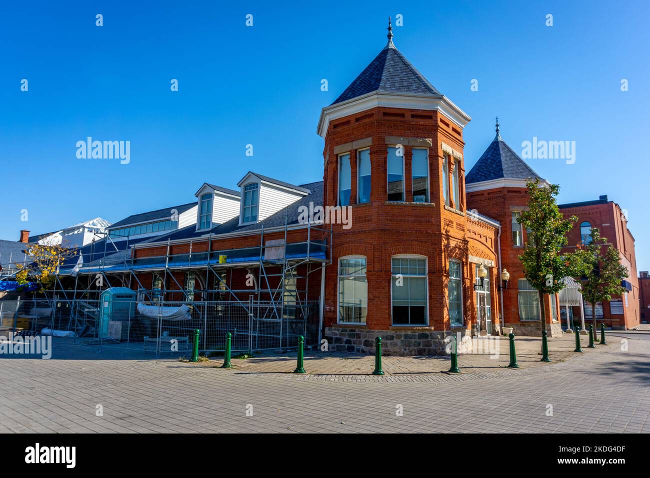 Lieu historique national du marché de Woodstock, Woodstock, Ontario, Canada - construit en 1895 Banque D'Images