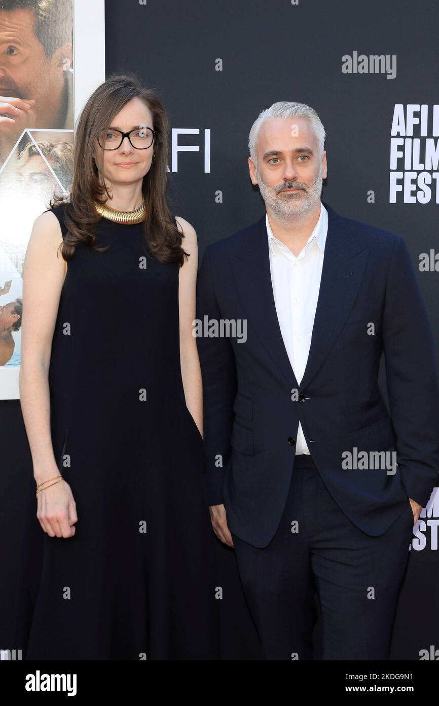 5 novembre 2022, Los Angeles, Californie, Etats-Unis: LOS ANGELES - NOV 5: Joanna Laurie, Iain Canning à la première du son au Théâtre chinois de TCL IMAX sur 5 novembre 2022 à Los Angeles, CA (image de crédit: © Nina Prommer/ZUMA Press Wire) Banque D'Images