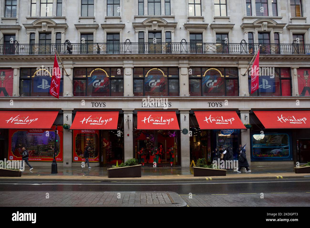 Hamleys Toy Shop Regent Street Westminster London West End Banque D'Images