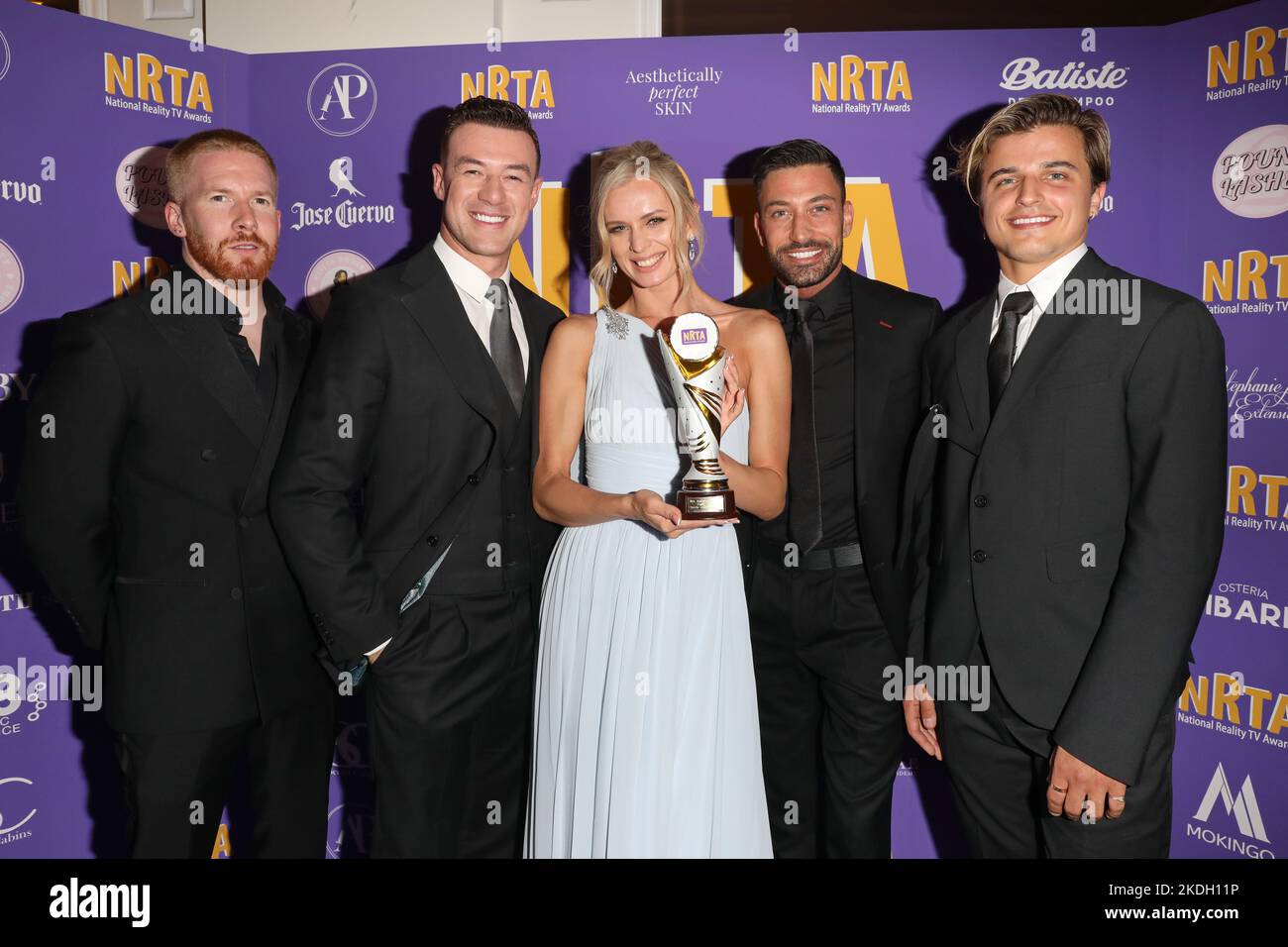 Neil Jones, Kai Widdrington, Nadiya Bychkova, Giovanni Pernice et