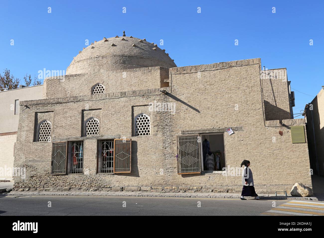 Kokilai Khurd Mosque, Mekhtar Anbar Street, Centre historique, Boukhara, province de Boukhara, Ouzbékistan, Asie centrale Banque D'Images