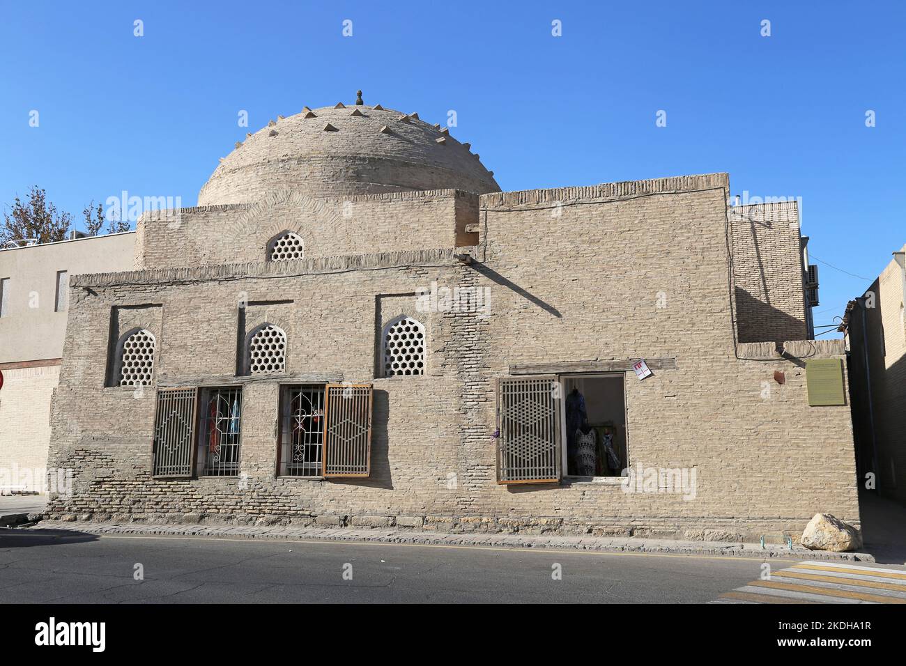 Kokilai Khurd Mosque, Mekhtar Anbar Street, Centre historique, Boukhara, province de Boukhara, Ouzbékistan, Asie centrale Banque D'Images