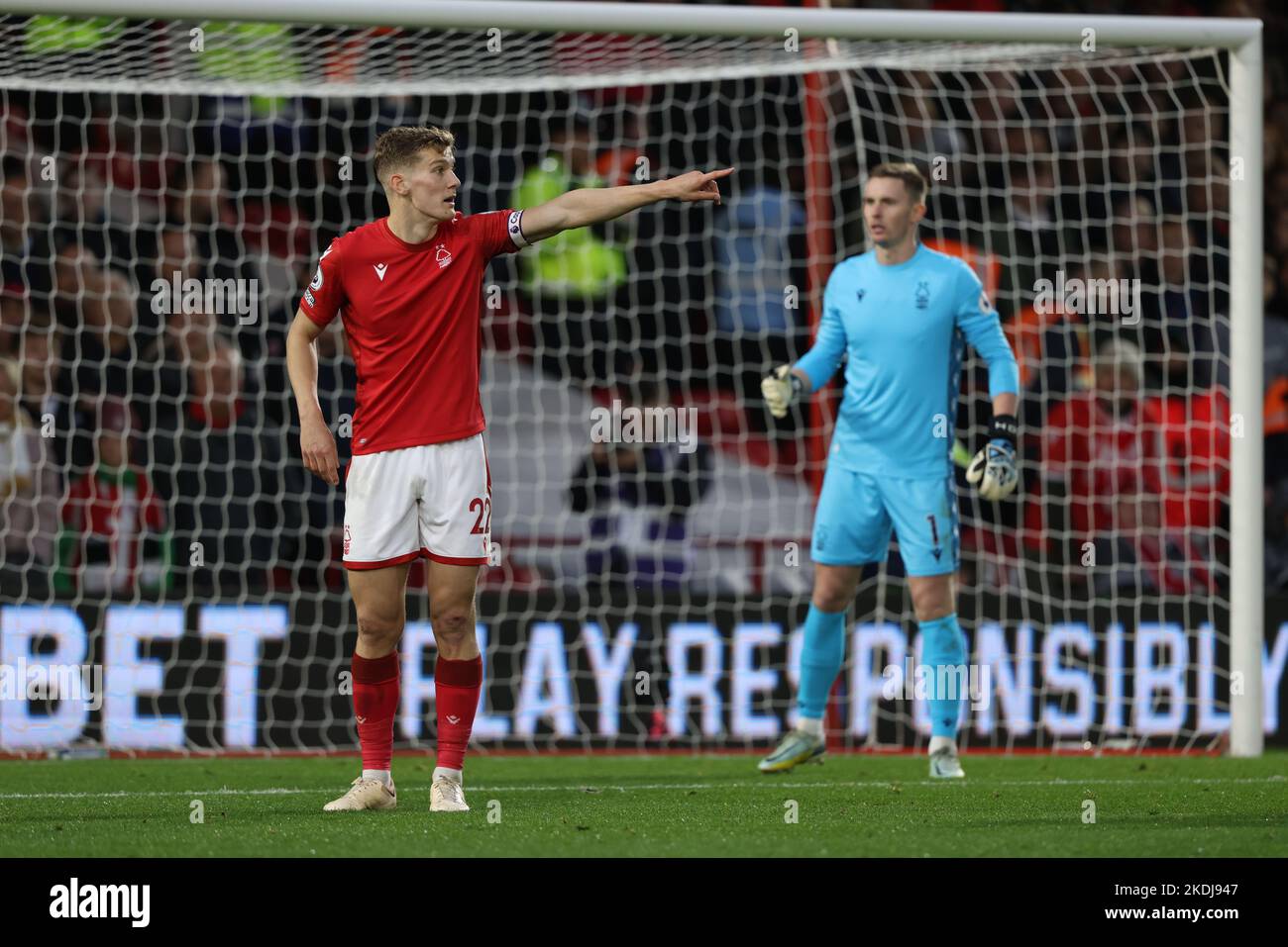 Nottingham, Royaume-Uni. 05th novembre 2022. Ryan Yates (NF) au Nottingham Forest v Brentford, EPL Match, au City Ground, Nottingham, Notts. Crédit : Paul Marriott/Alay Live News Banque D'Images