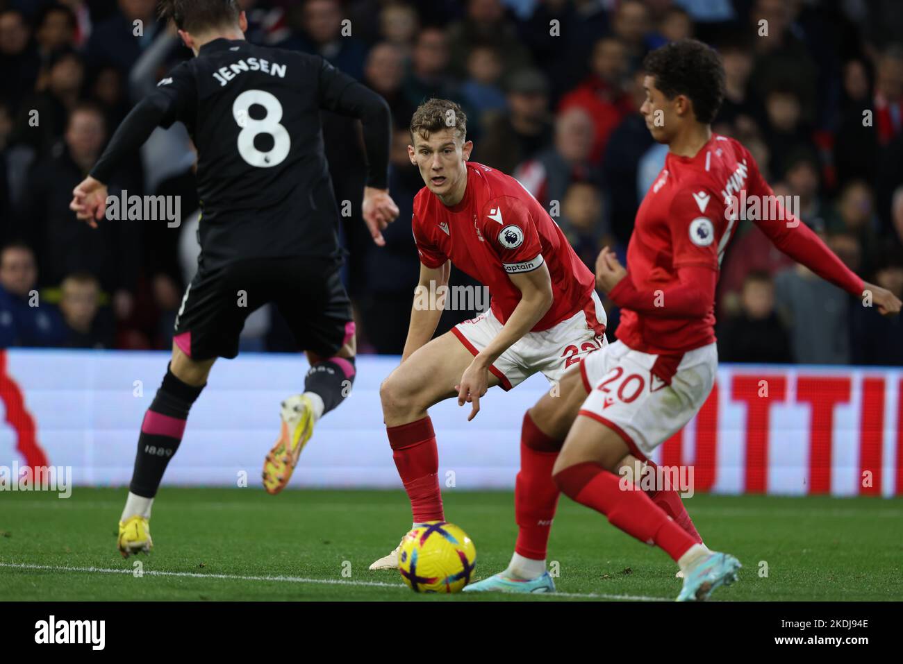 Nottingham, Royaume-Uni. 05th novembre 2022. Ryan Yates (NF) au Nottingham Forest v Brentford, EPL Match, au City Ground, Nottingham, Notts. Crédit : Paul Marriott/Alay Live News Banque D'Images