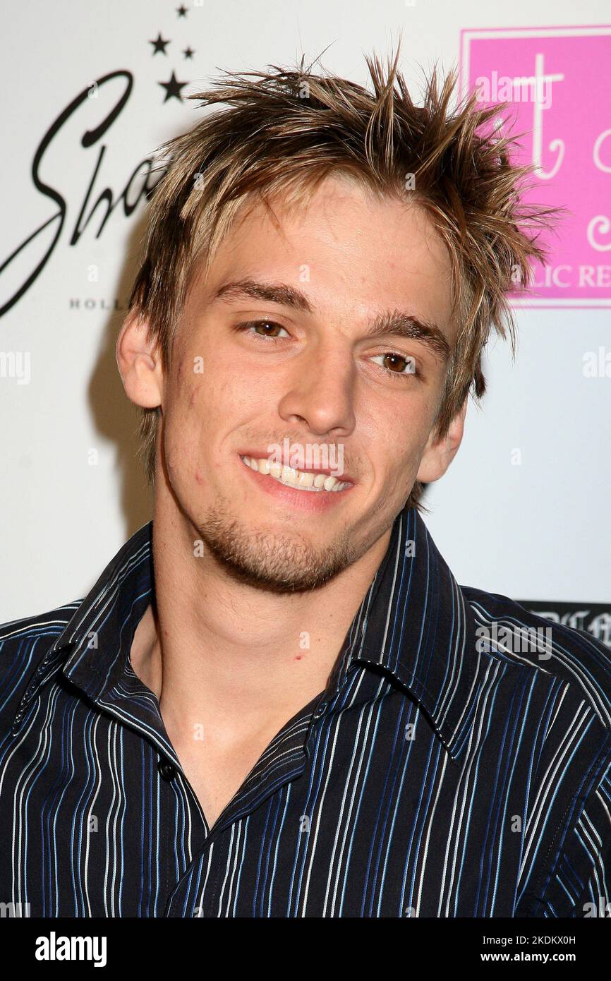 ARCHIVE: 15 décembre 2006 - Hollywood, Californie. Aaron carter. Fête d'anniversaire d'Aaron et d'Angel carter au Shag. Crédit photo : Byron Purvis/AdMedia/MediaPunch Banque D'Images