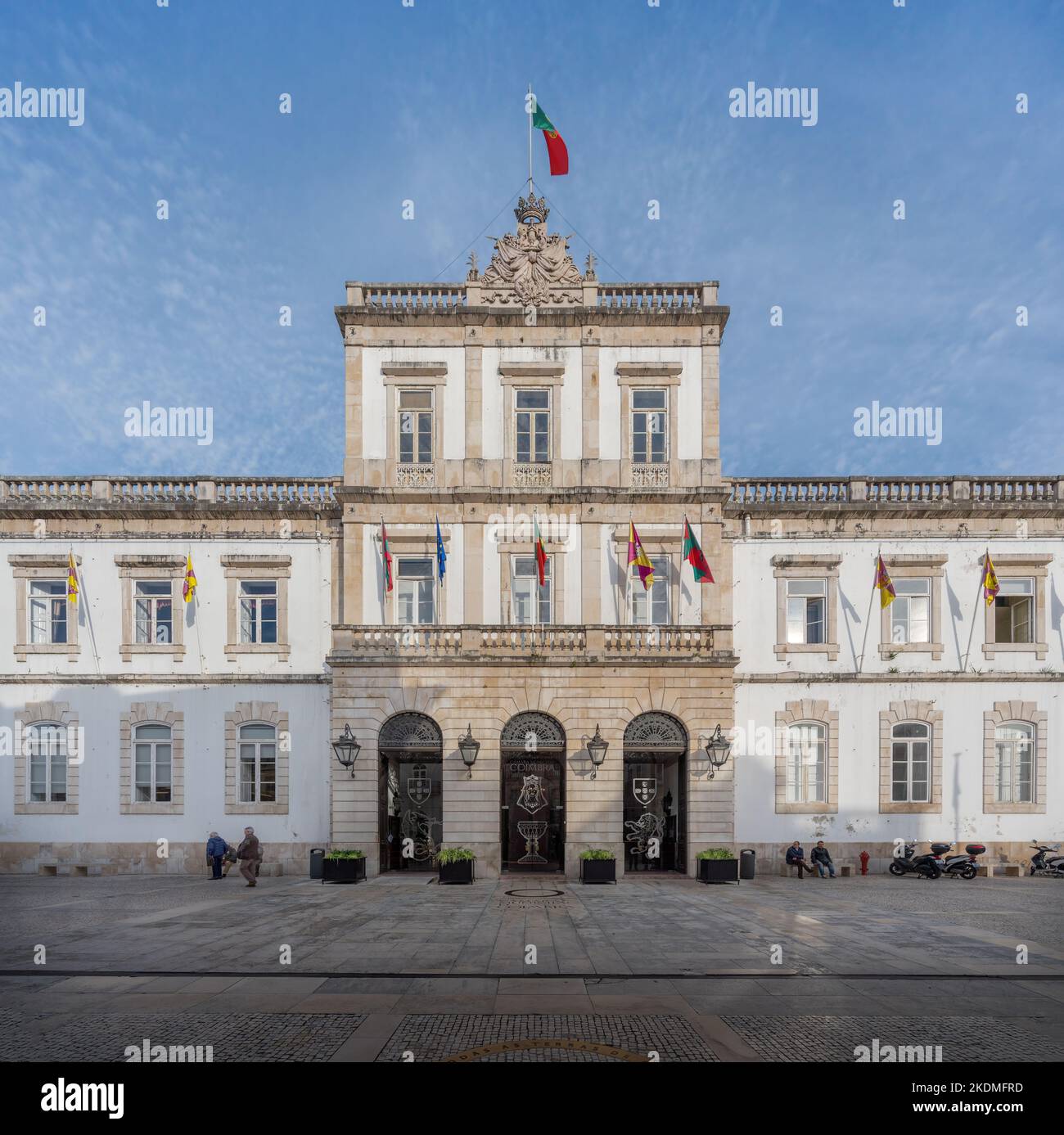 Hôtel de ville de Coimbra (Camara Municipal de Coimbra) au 8 place de Maio - Coimbra, Portugal Banque D'Images