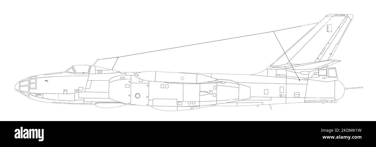 Ilyushin il-28R Banque D'Images