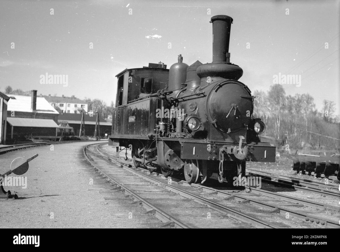 Fiskeby AB Lok 1 Banque D'Images