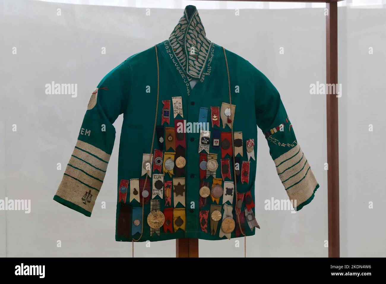 Bispo do Rosário Musée d'art contemporain au Colônia Juliano Moreira. Un ancien hôpital pour les personnes souffrant de troubles mentaux diagnostiquées avec schizophrénie Banque D'Images