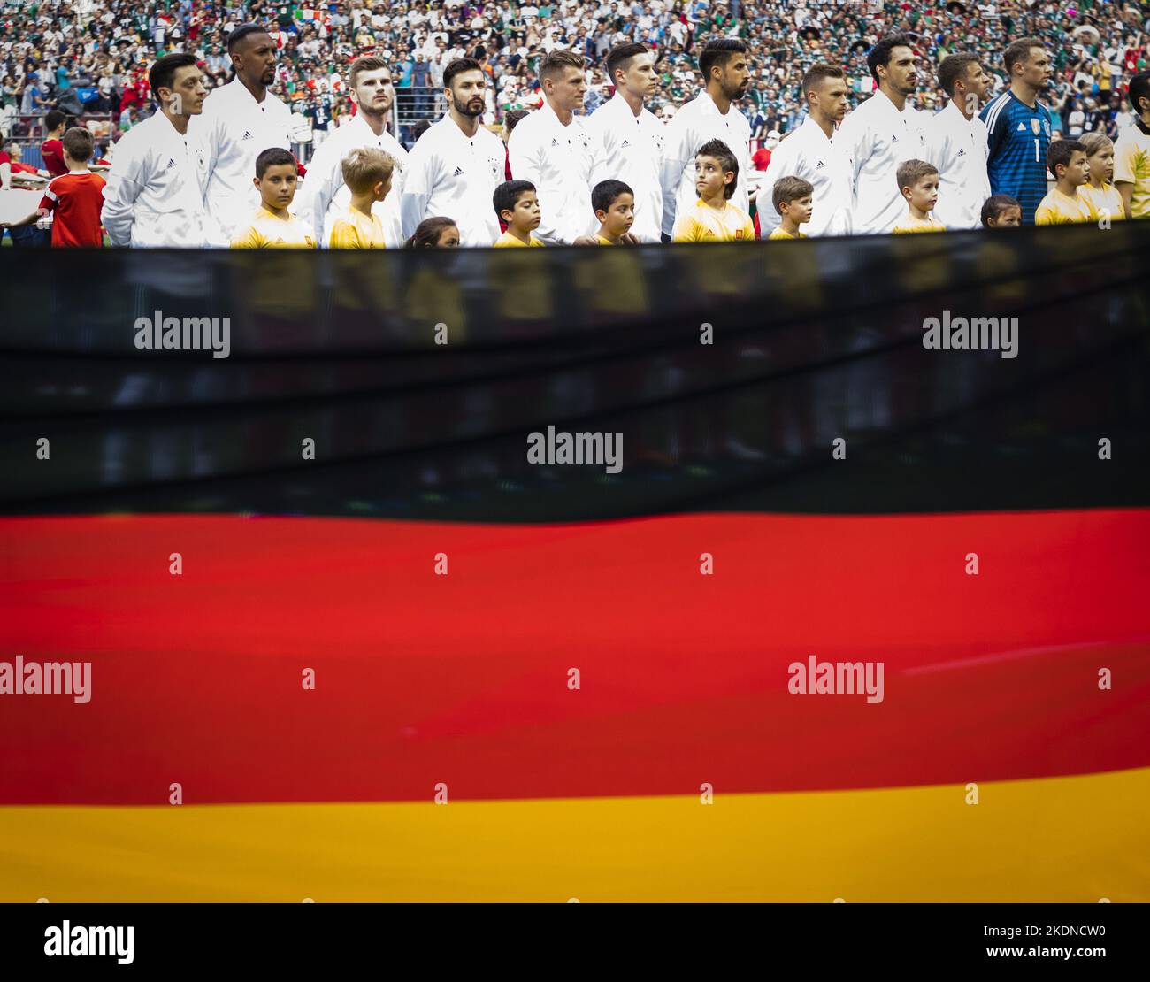 Moskau, 17.06.2018 Deutschland - Mexiko Copyright (nur für journalistische Zwecke) par : Moritz Müller, Wilhelm-Raabe-Str.18, 40470 Düsseldorf. Tél Banque D'Images