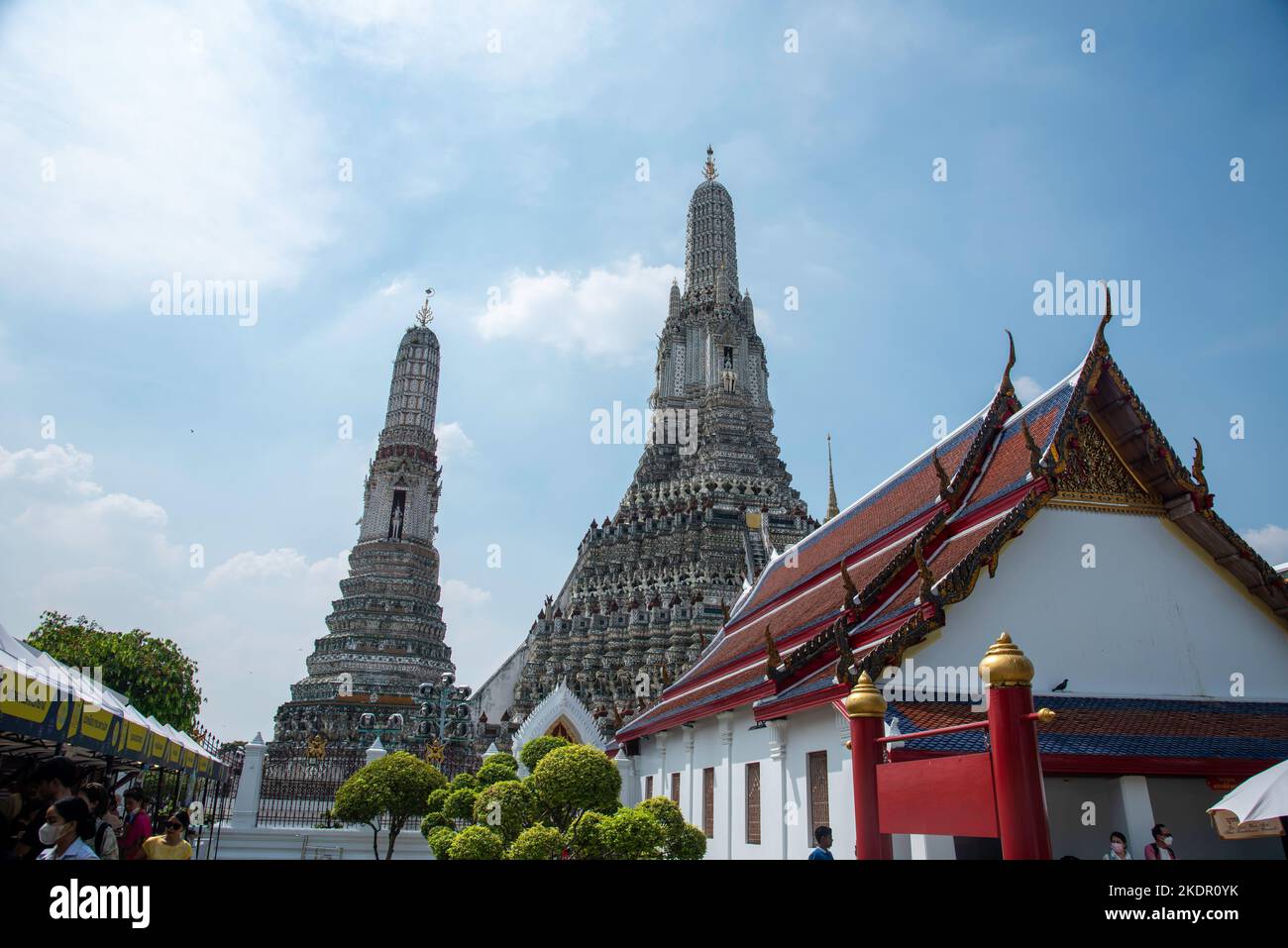 bangkok Tailandia 08-11-2022, Wat Arun es un templo budista en Bangkok, Tailandia. El templo está localizado en el distrito Banque D'Images