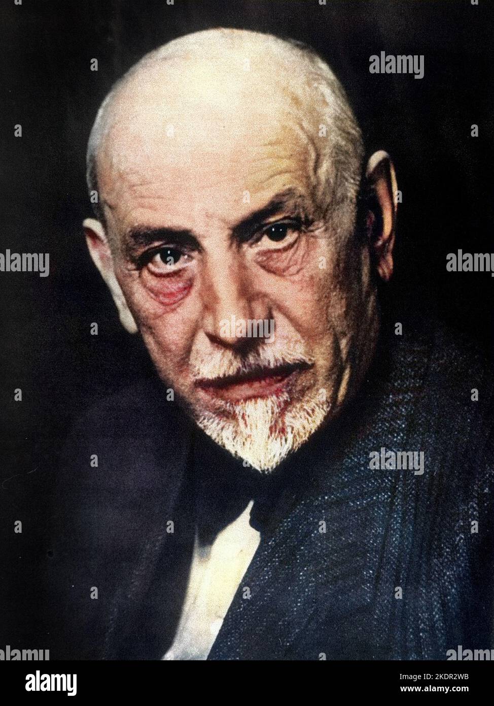 Portrait de Luigi PIRANDELLO (1867 - 1936) - vers 1934 Banque D'Images