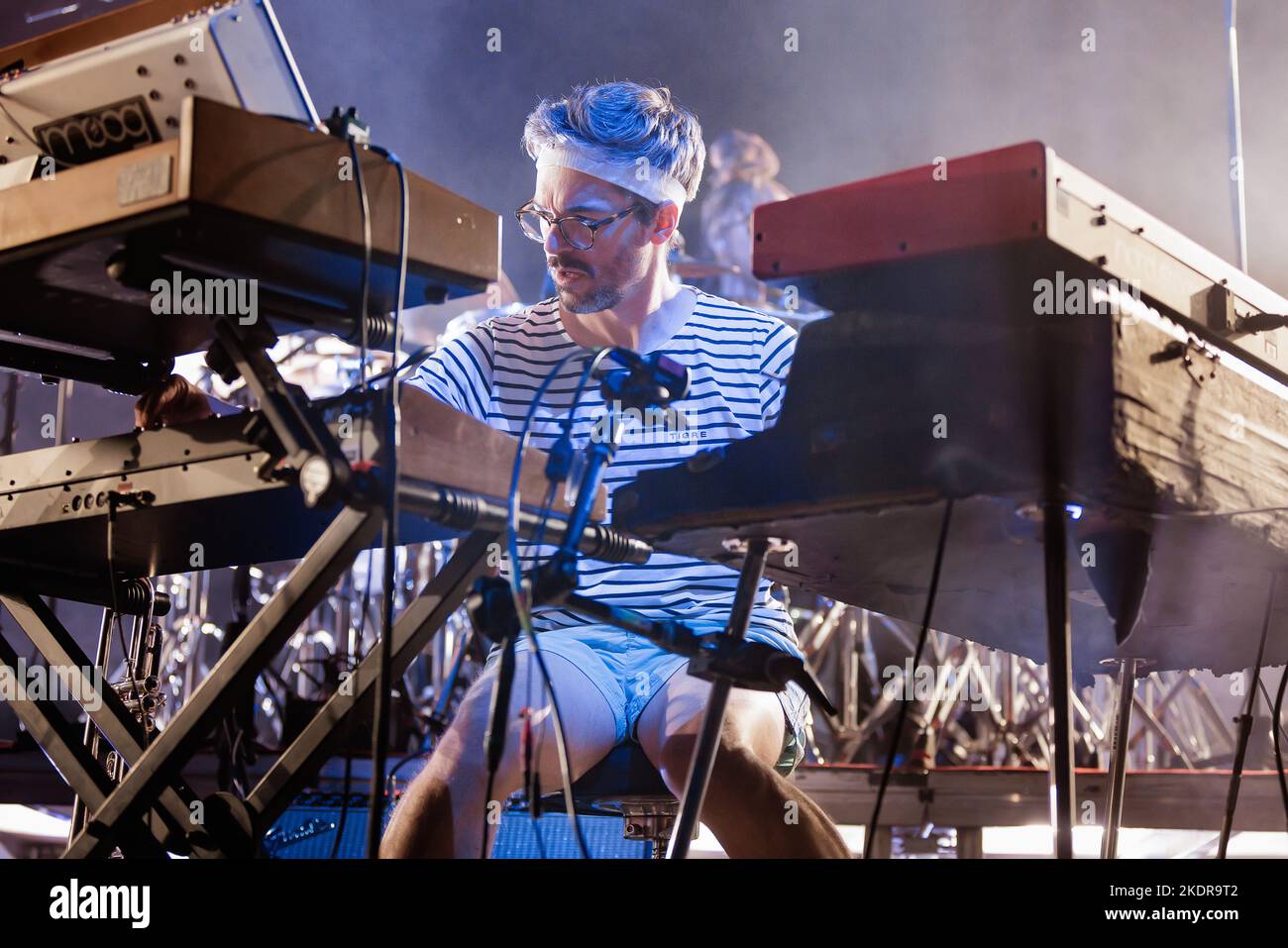 Copenhague, Danemark. 31st, octobre 2022. L'ensemble international de jazz et de JAM Snarky Puppy joue un concert au KB Hallen à Frederiksberg, Copenhague. Ici, le musicien Bill Laurance est vu en direct sur scène. (Crédit photo: Gonzales photo - Peter Troest). Banque D'Images
