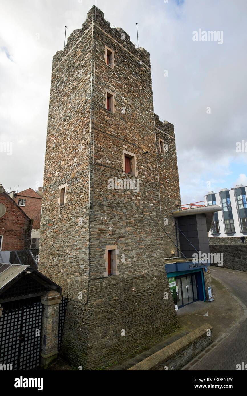 la tour du musée derry londonderry nord de l'irlande royaume-uni Banque D'Images