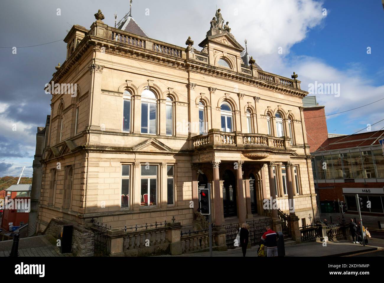 st columbs hall total abstinence society derry londonderry nord de l'irlande royaume-uni Banque D'Images