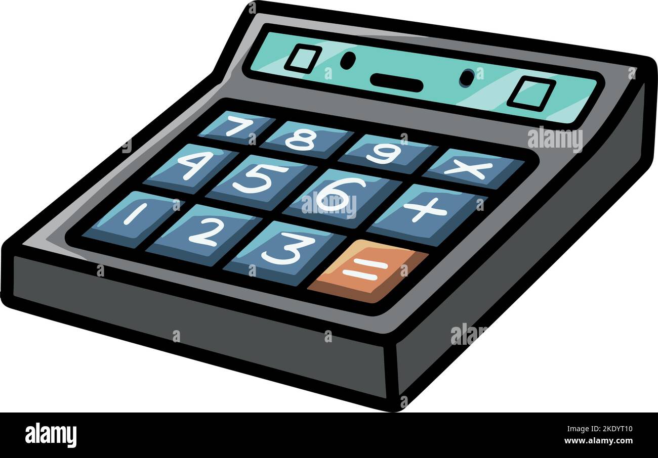 Dessin animé de calculatrice Banque d'images vectorielles - Page 2 - Alamy