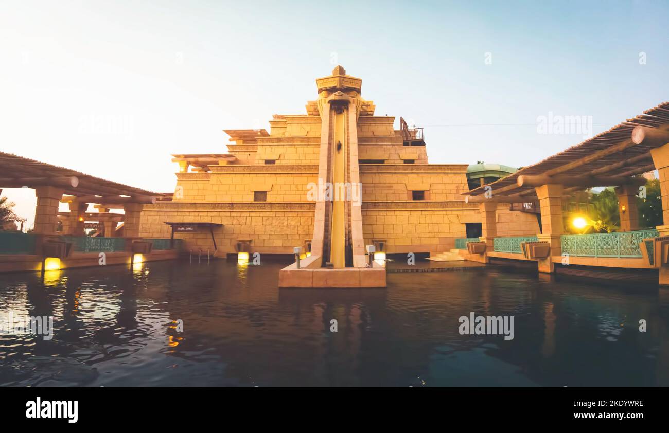 Aquaventure waterpark atlantis dubai Banque de photographies et d