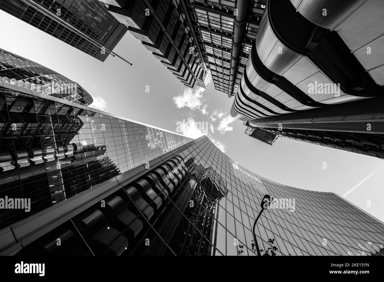 Centre financier de Londres Banque D'Images