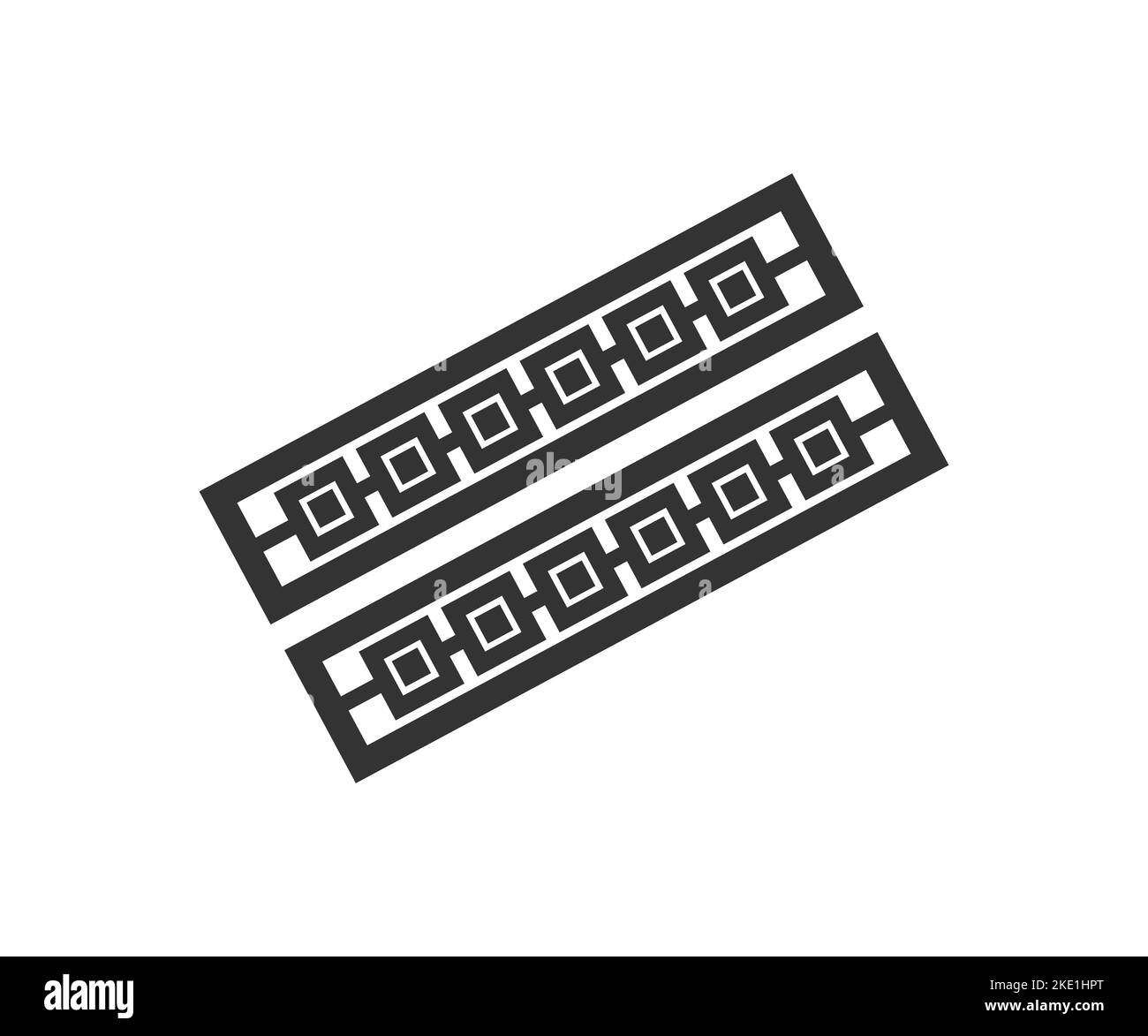 Bandes lumineuses à LED, bandes de diodes, bandes lumineuses à LED, logo. Bande DE LED, conception vectorielle abstraite et illustration. Illustration de Vecteur