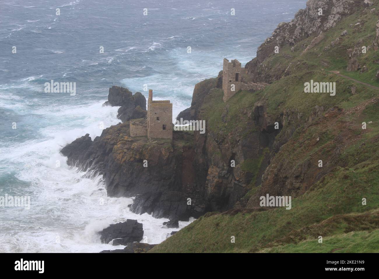 Mines d'étain Bottalack Banque D'Images