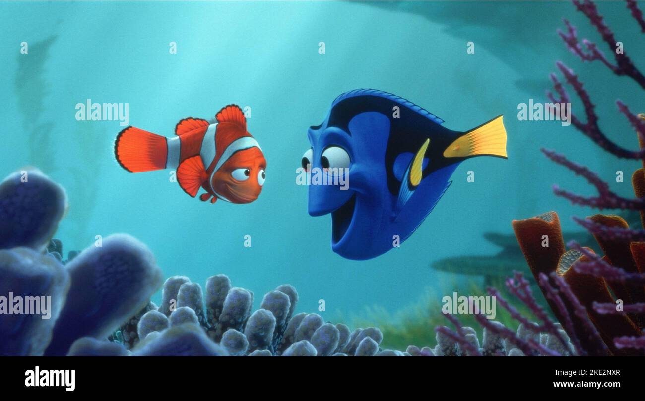 CONCLUSION NEMO, MARLIN, DORY, 2003 Banque D'Images