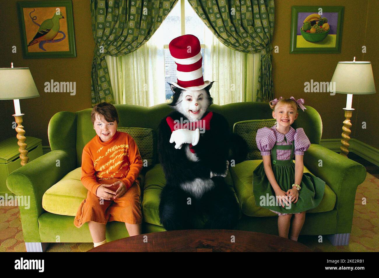 THE CAT IN THE HAT, SPENCER BRESLIN, MIKE MYERS, DAKOTA FANNING, 2003 Banque D'Images