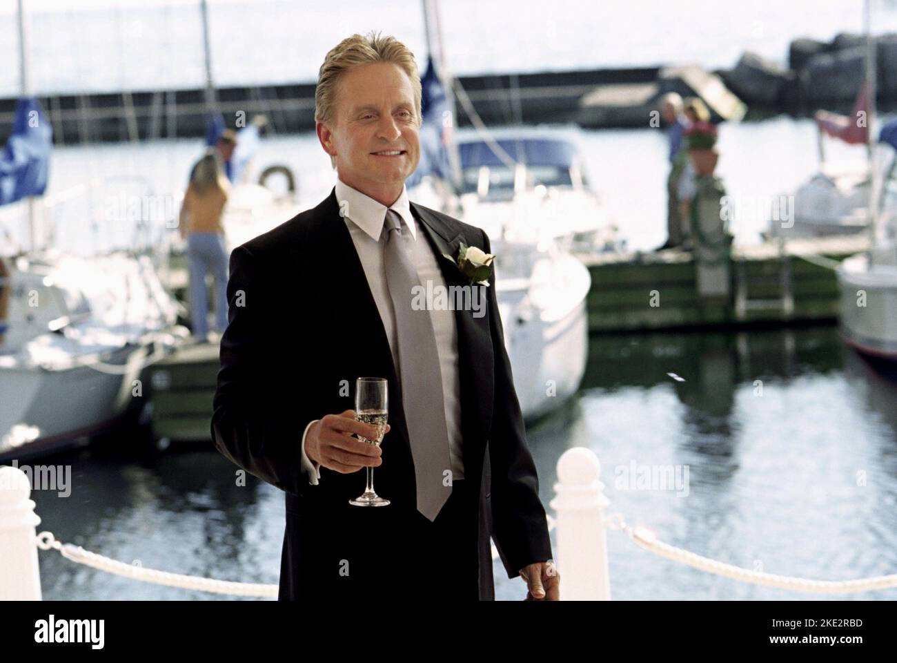 LES BEAUX-PARENTS, MICHAEL DOUGLAS, 2003 Banque D'Images