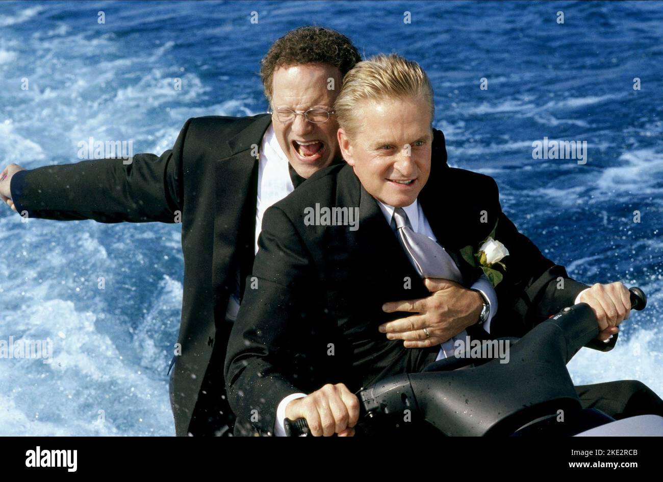 LES BEAUX-PARENTS, ALBERT BROOKS, MICHAEL DOUGLAS, 2003 Banque D'Images