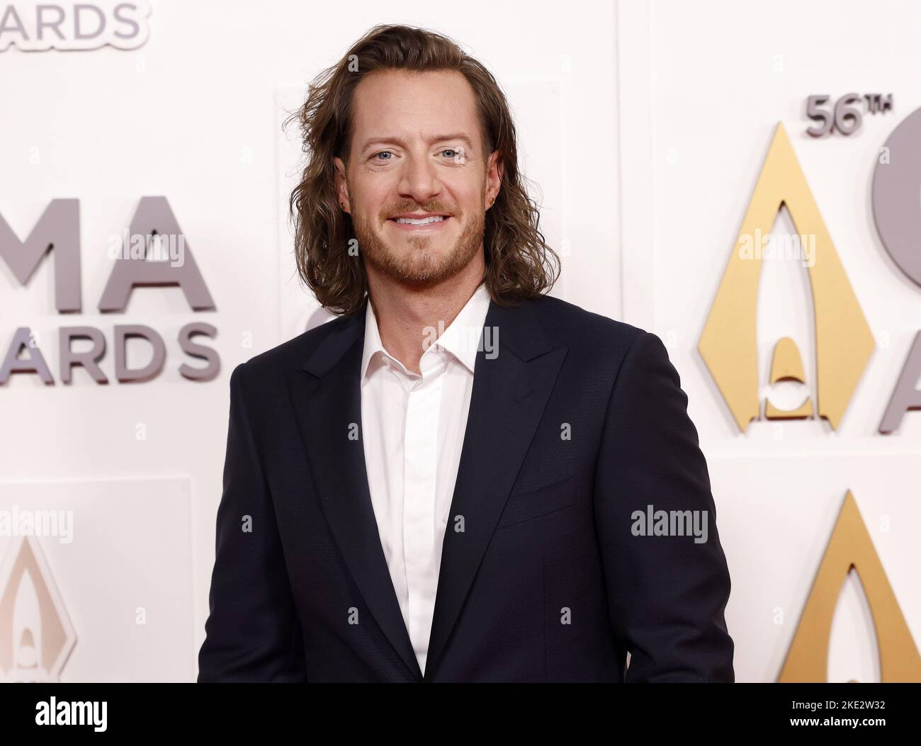 Nashville, États-Unis. 09th novembre 2022. Tyler Hubbard arrive sur le tapis rouge aux Prix annuels CMA 56th au Bridgestone Arena de Nashville, Tennessee, mercredi, 9 novembre 2022. Photo de John Angelillo/UPI crédit: UPI/Alay Live News Banque D'Images