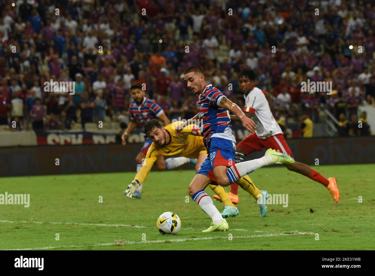 9 novembre 2022, Fortaleza, ce, Brasil: De Fortaleza pendant le match de Campeonato Brasileiro entre Fortaleza et Red Bull Bragantino à l'Arena Castelao, Fortaleza, Brésil. (Credit image: © Caior Rocha/Sport Press photo via ZUMA Press) Banque D'Images