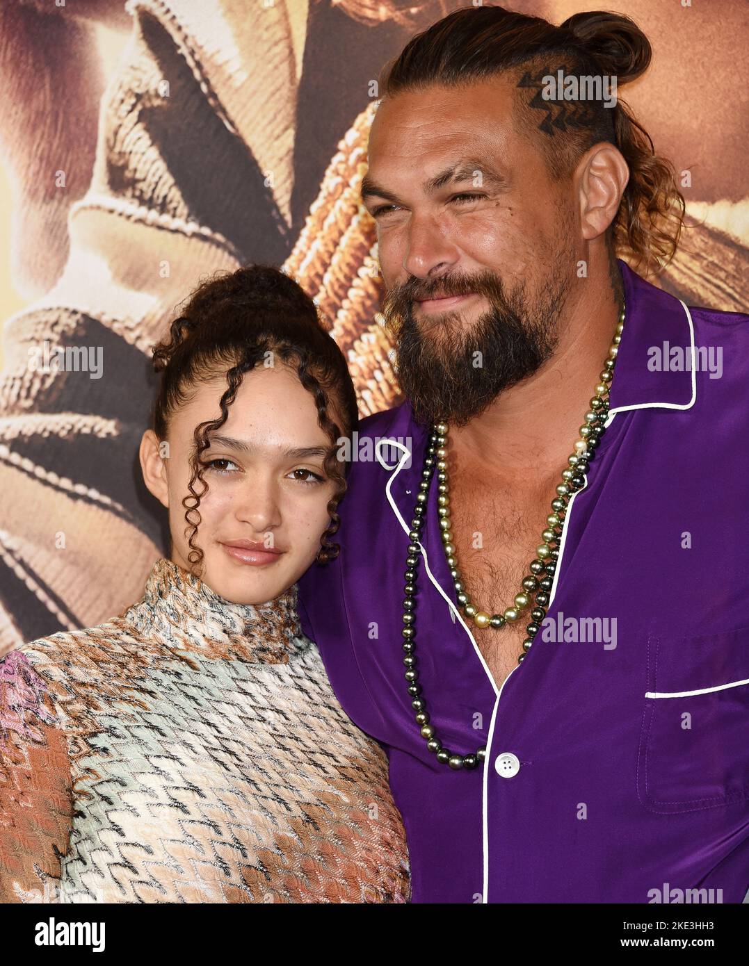 Lola Iolani Momoa et Jason Momoa arrivent à la première de 'Slumberland' à Los Angeles qui s'est tenue à AMC Century City à Century City, CA sur 9 novembre 2022. © Janet Gough / AFF-USA.COM Banque D'Images