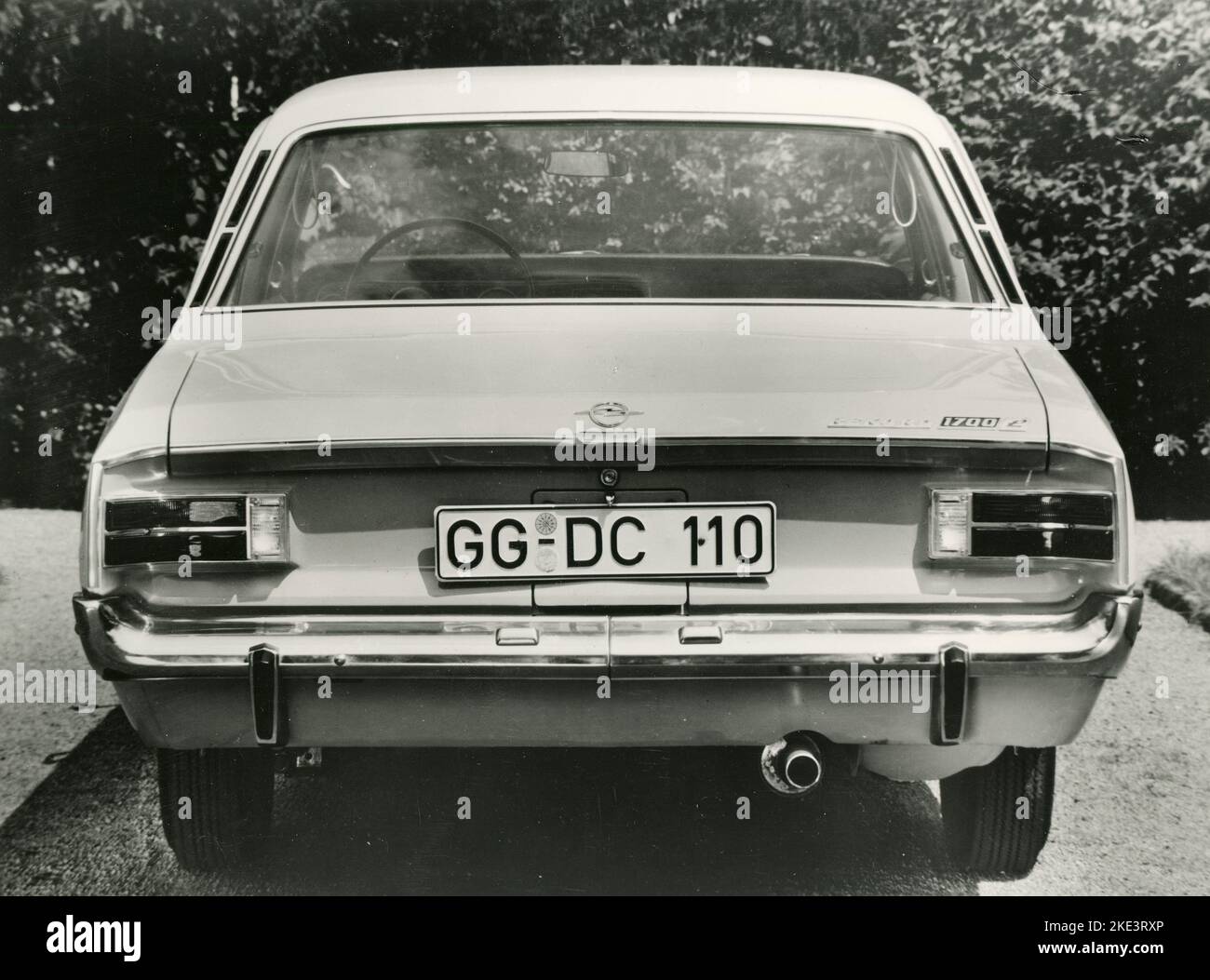 Opel Rekord voiture 1700 L, Allemagne 1967 Banque D'Images