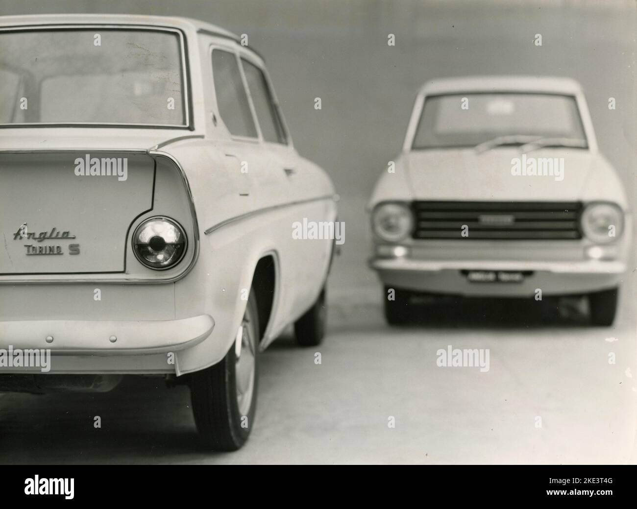 Ford Anglia Torino S car, Royaume-Uni 1967 Banque D'Images