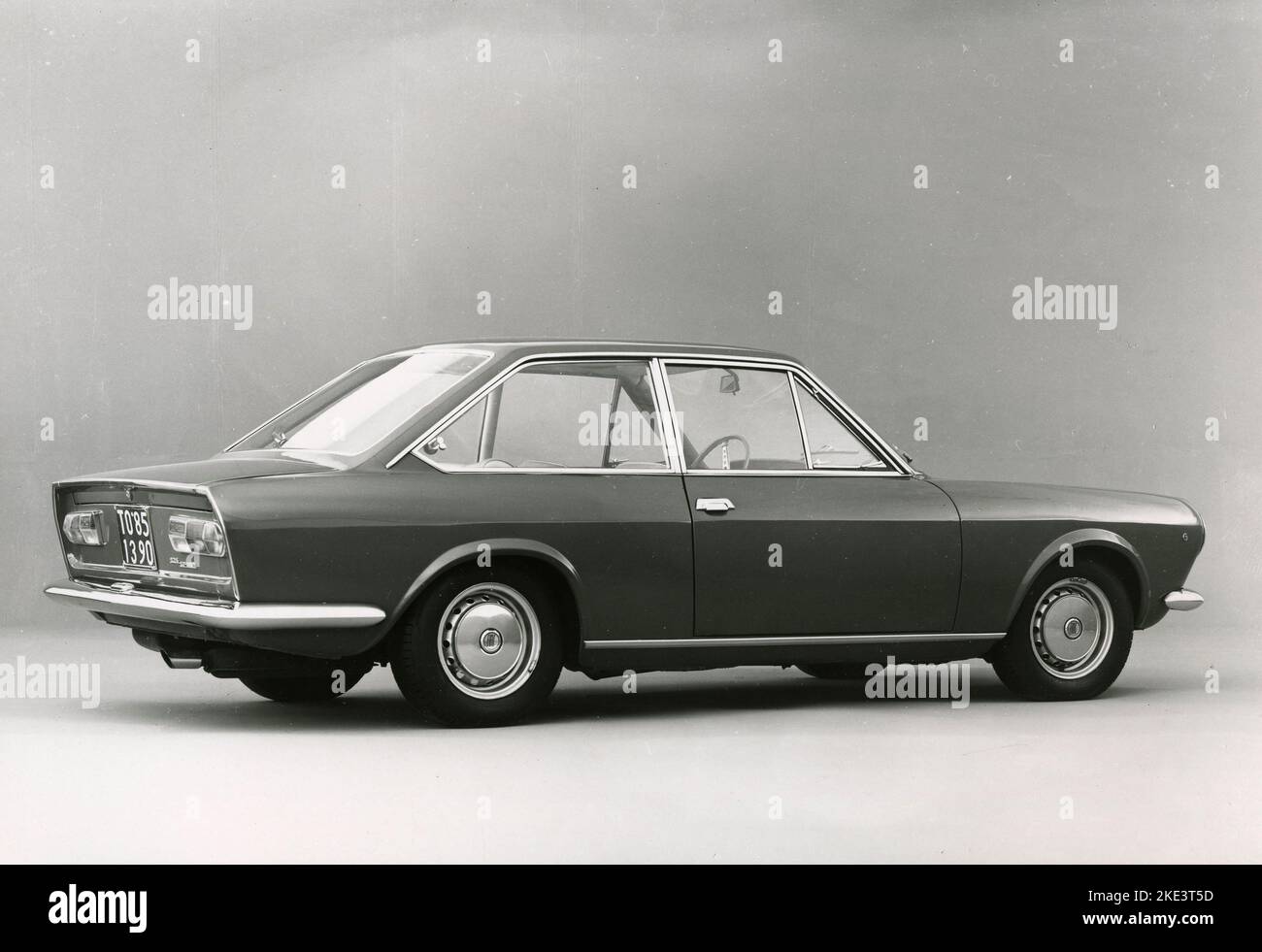 FIAT 124 coupé Sport car, Italie 1967 Banque D'Images