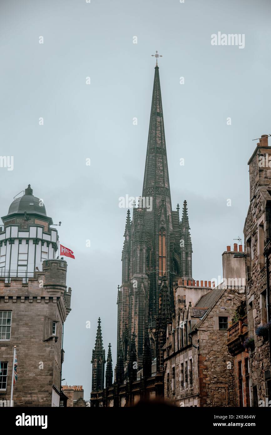 Une façade de bâtiment de la cathédrale Saint-Paul à Londres Banque D'Images