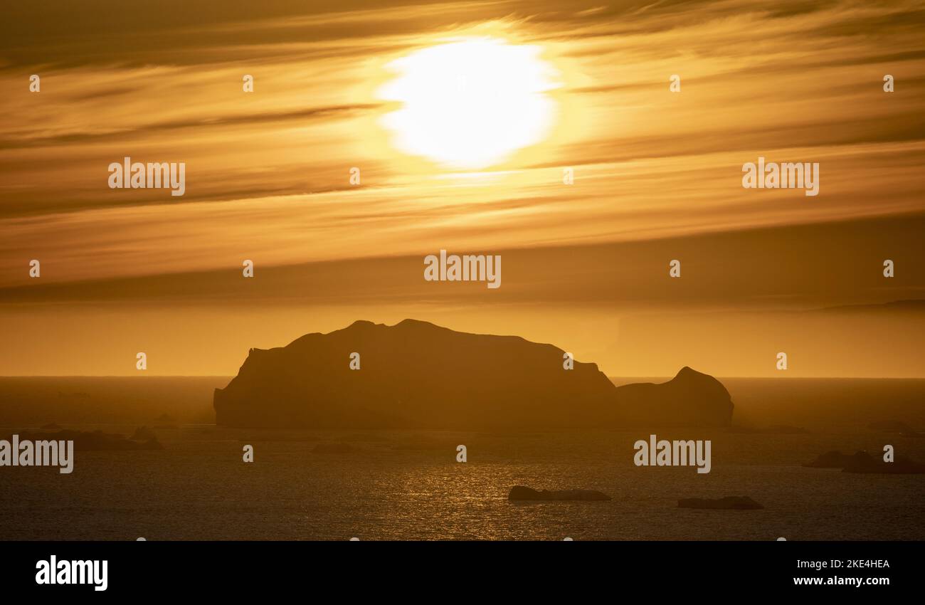 2022-09-16 23:32:39 Ilulissat, icebergs dans Disko Bay. ANP / Néerlandais hauteur / Robert Meerding pays-bas sortie - belgique sortie Banque D'Images