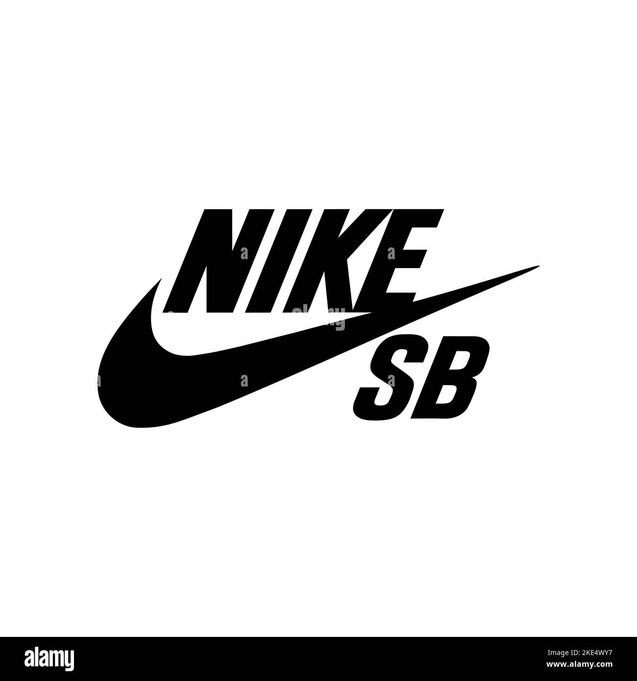 consensus pk creatief Nike sb Banque d'images noir et blanc - Alamy