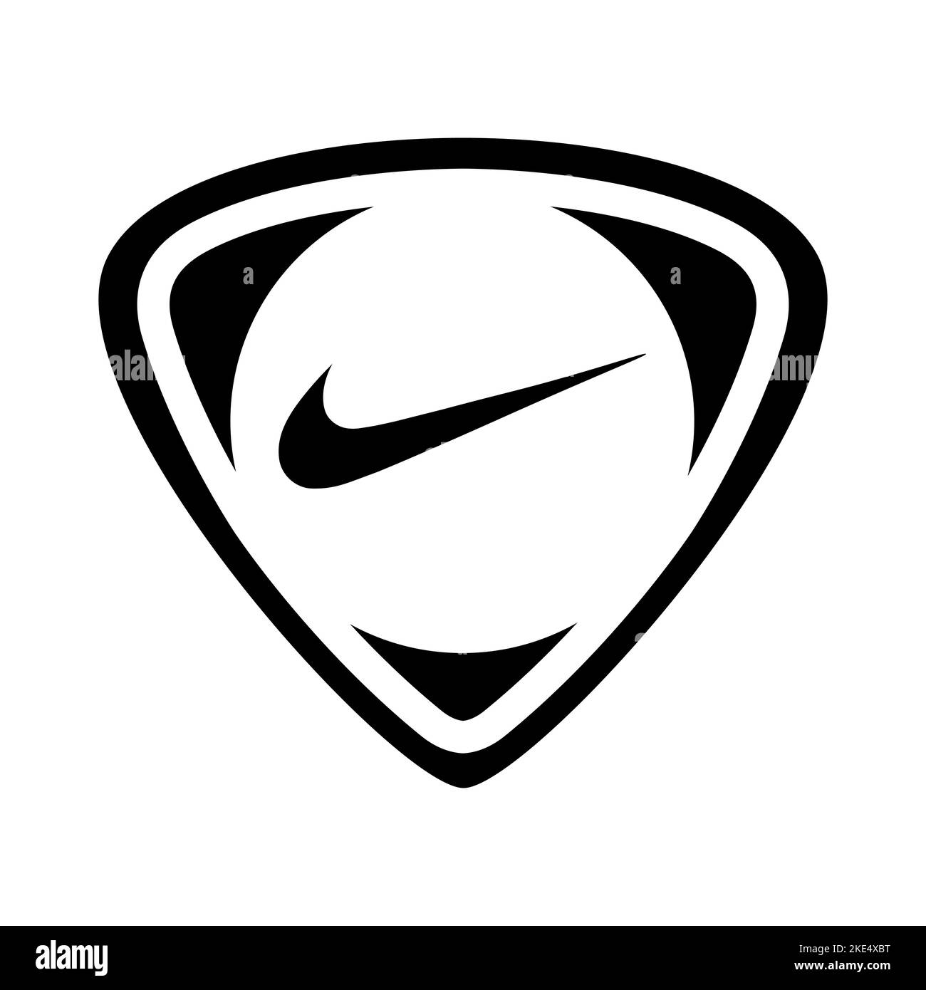 Nike logo Banque d'images vectorielles - Alamy
