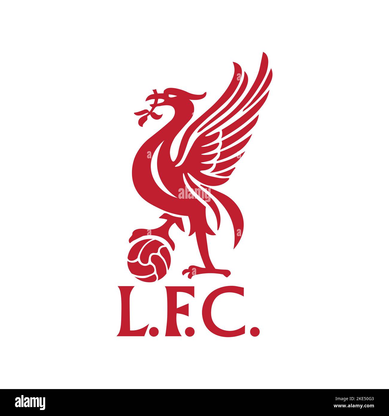 Vinnitsa, Ukraine - 03 novembre 2022: Football football Liverpool club icônes. Illustration éditoriale vectorielle Illustration de Vecteur